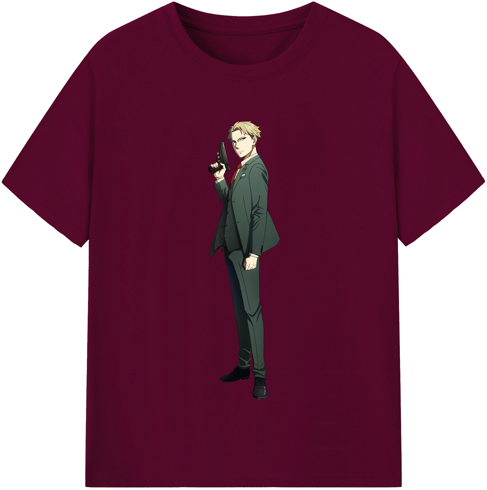 （画像用） SPY×FAMILY间谍家家酒 レディースカジュアルプリントTシャツ（綿100％）
